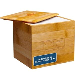 Clean Skin Club Bamboo Makeup Brush Holder